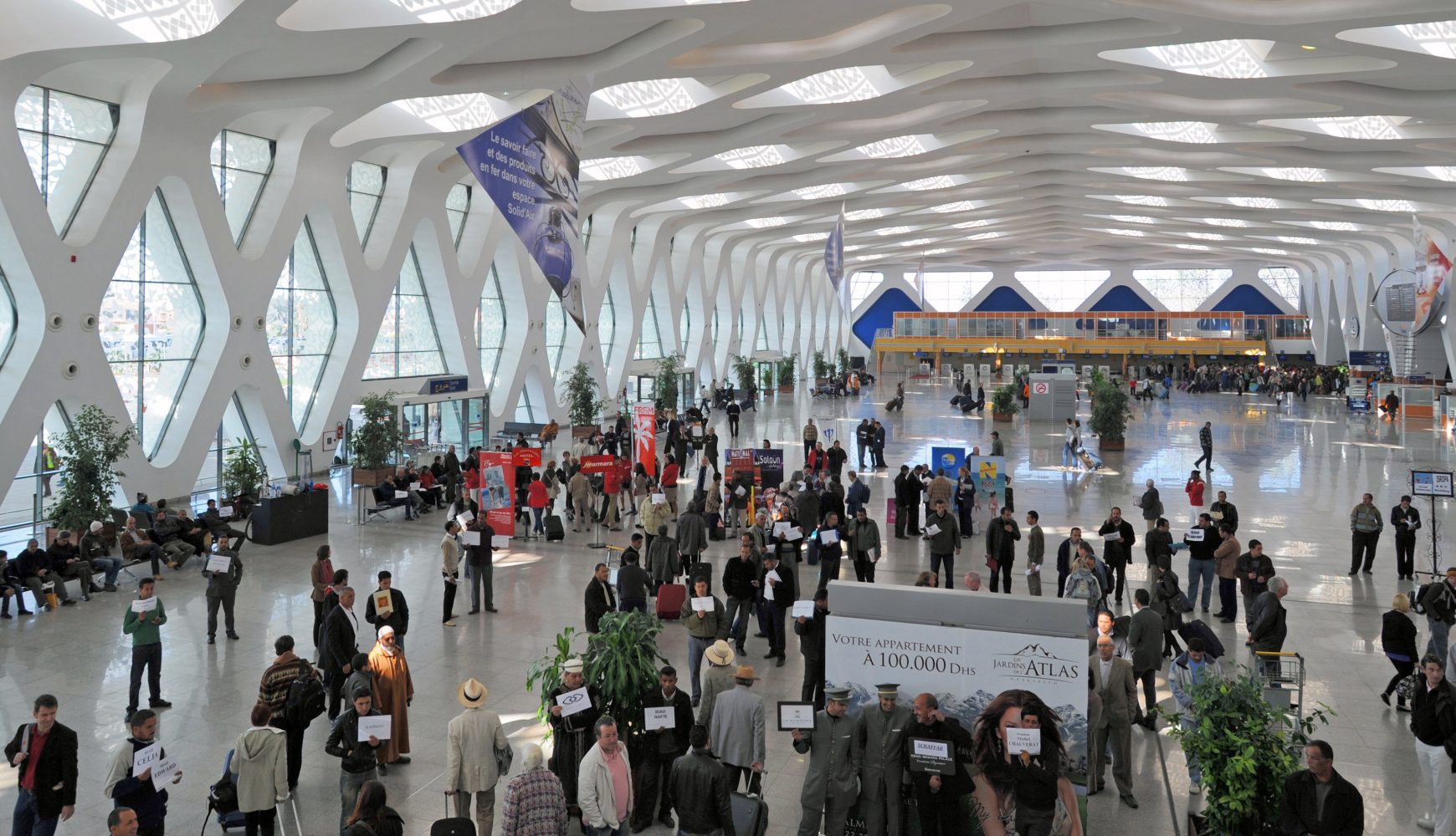 Aérien : Extension des aéroports de Marrakech, Agadir et Tanger